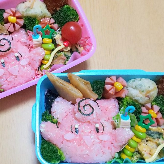 キャラ弁 ポケモン ピッピ レシピ 作り方 By An An クックパッド 簡単おいしいみんなのレシピが355万品