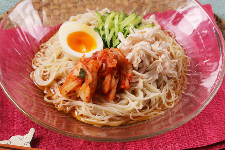 鶏だしスープでキムチそうめん レシピ 作り方 By ちゃんとごはん クックパッド 簡単おいしいみんなのレシピが354万品