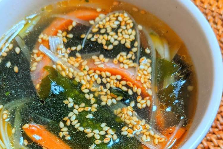 韓国風わかめスープ レシピ 作り方 By 春菜食堂y クックパッド 簡単おいしいみんなのレシピが373万品