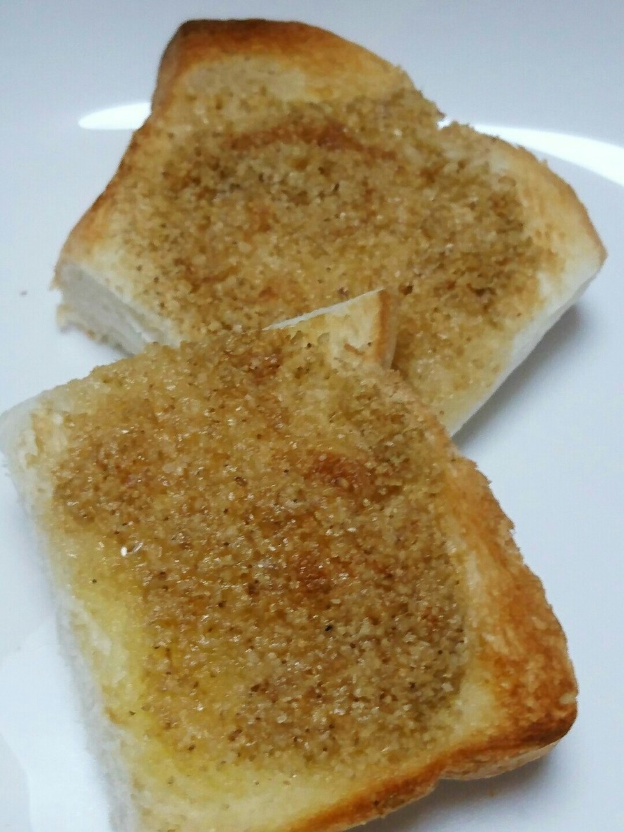 朝ごパ～ン❢すり胡麻蜂蜜トースト～\♡/の画像