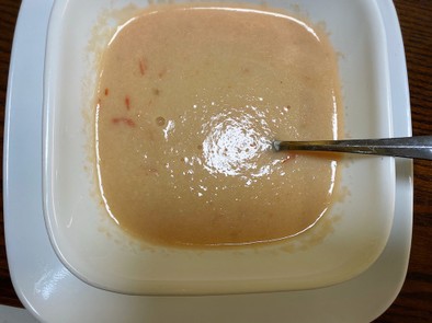 簡単！えのきとトマトのクリーミースープの写真