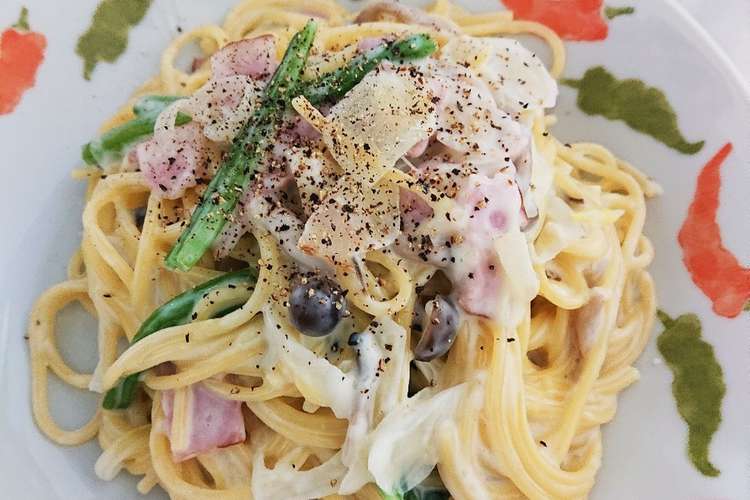 フライパンひとつで 簡単牛乳のパスタ レシピ 作り方 By まぃけろ クックパッド 簡単おいしいみんなのレシピが360万品