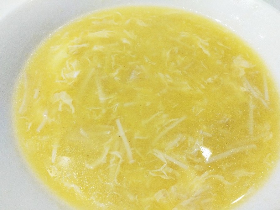 簡単!えのきと卵のコーンスープ(卵スープの画像