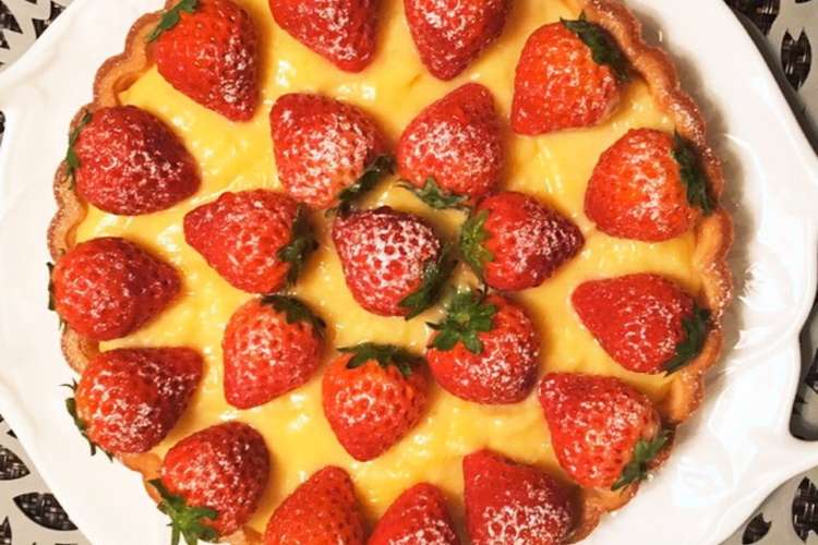 Kaldiのタルト型で 簡単いちごタルト レシピ 作り方 By あぱん クックパッド