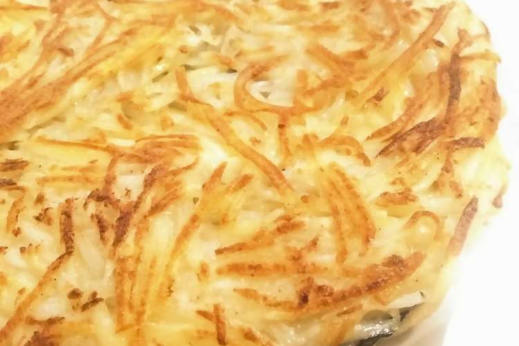 じゃがいものガレット長芋入り海苔チーズ レシピ 作り方 By ぐっち料理男子 クックパッド