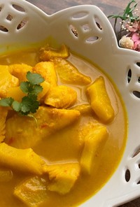 インドネシア♡パイナップルと魚のスープ