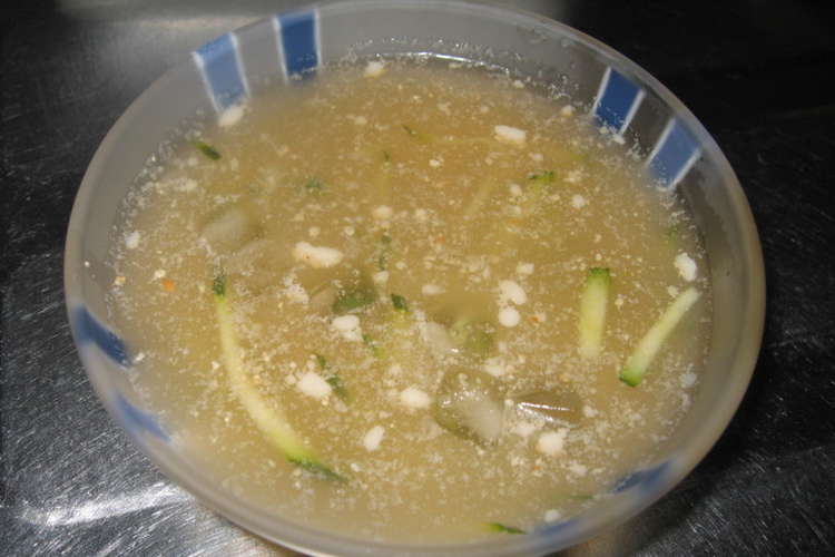 ピリ辛きゅうりの冷たいスープ レシピ 作り方 By Sweet1 クックパッド 簡単おいしいみんなのレシピが359万品