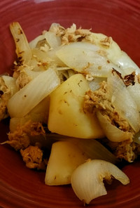 ✨ツナと玉葱とジャガイモの炒め物✨