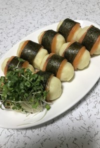スモークサーモン&ポテトお寿司風