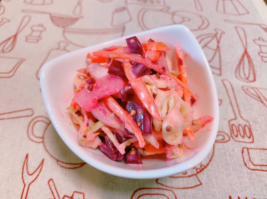 ディルピクルスのコールスローのレシピ