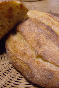 天然酵母のにんじんパン