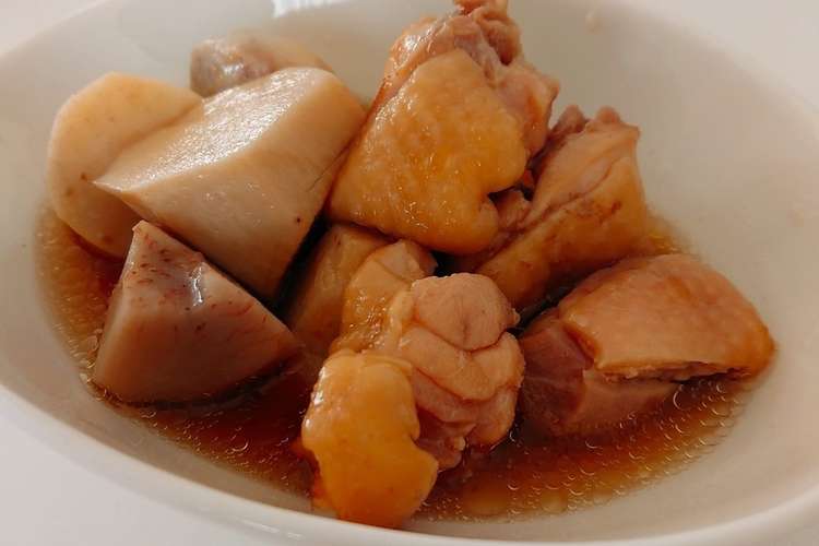 里芋と鶏肉の煮物 レシピ 作り方 By るんちゃん クックパッド