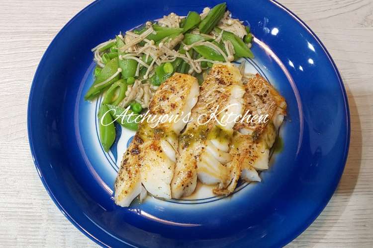 簡単 鱈 スナップエンドウのバジルソース レシピ 作り方 By あっちょんずキッチン クックパッド 簡単おいしいみんなのレシピが365万品