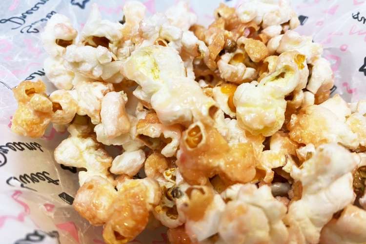 簡単 ミルメークでポップコーンいちご味 レシピ 作り方 By にん3 クックパッド 簡単おいしいみんなのレシピが360万品