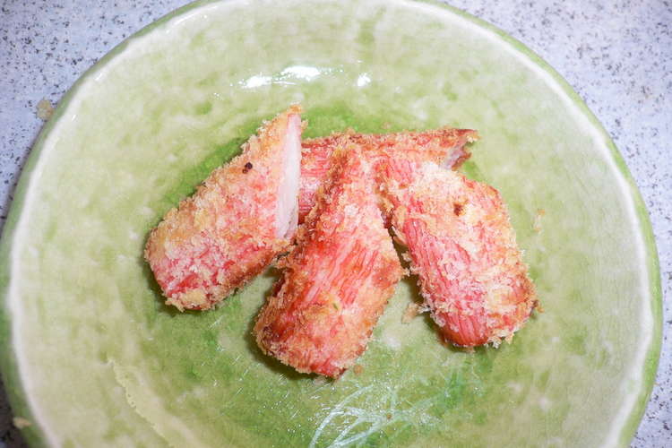 お弁当に 揚げない カニカマフライ レシピ 作り方 By Moca3 クックパッド 簡単おいしいみんなのレシピが352万品