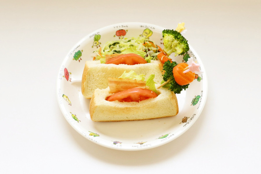 キャベツと水菜のコールスローサラダの画像
