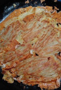 チーズえのきのパリパリ焼き(簡単)