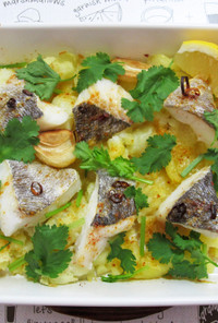 鱈とジャガイモのポルトガル風オーブン焼き