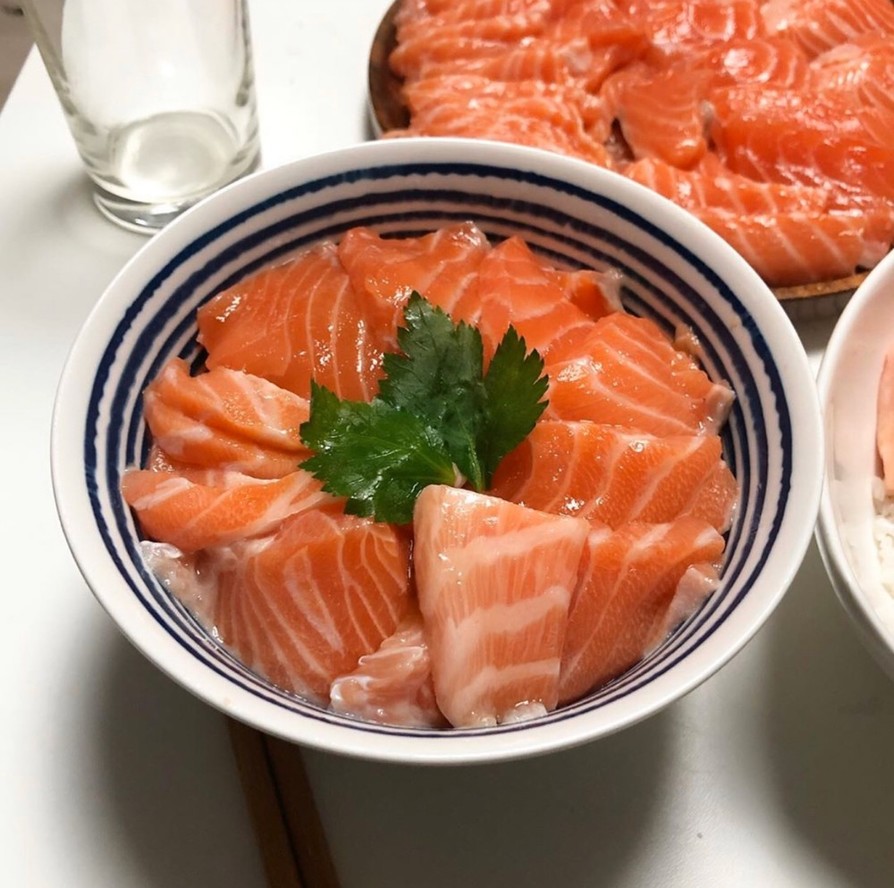 絶品！サーモン丼のつゆ✨海鮮丼にも！の画像