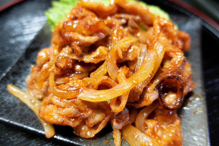 甘辛ウマ 豚肉と玉ねぎのコチュジャン炒め レシピ 作り方 By あいか食堂 クックパッド 簡単おいしいみんなのレシピが352万品