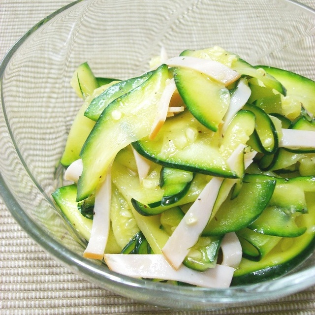 ズッキーニとハムの爽やかサラダ レシピ 作り方 By やまうさ クックパッド 簡単おいしいみんなのレシピが368万品