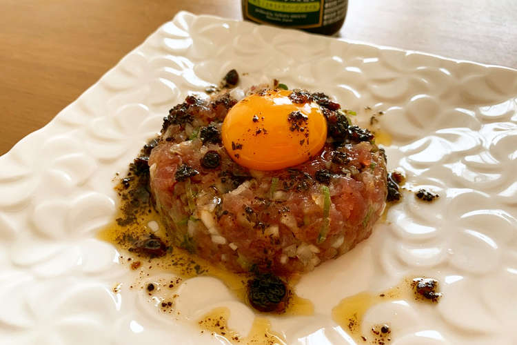 マグロのタルタル 発酵旨味オイル レシピ 作り方 By ヤマヤ醤油 クックパッド