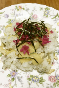 【野菜ソムリエ】京たけのこのばら寿司