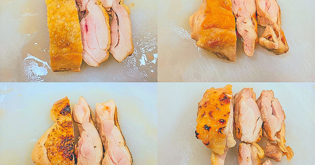 鶏ももステーキ 皮の焼き方比較実験 レシピ 作り方 By 低温調理器boniq クックパッド