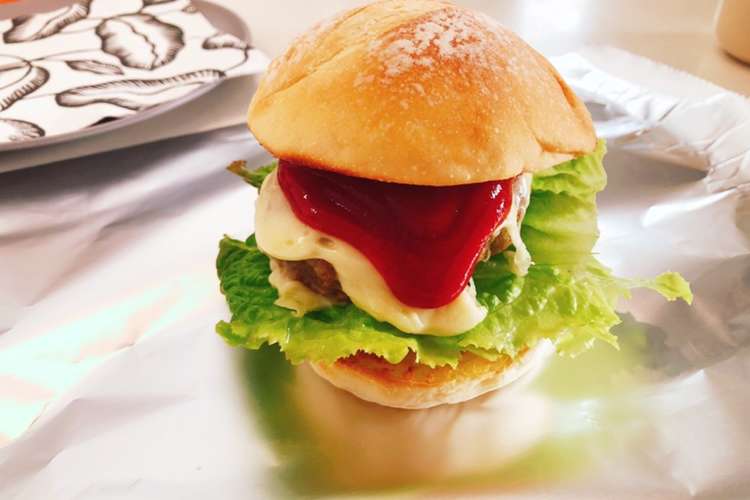 わたしのチーズバーガー 朝ごはん レシピ 作り方 By まちこのお台所 クックパッド 簡単おいしいみんなのレシピが350万品