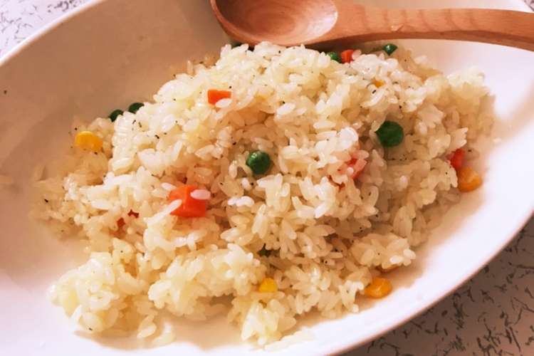 余ったご飯でなんちゃってピラフ レシピ 作り方 By ようすけ クックパッド