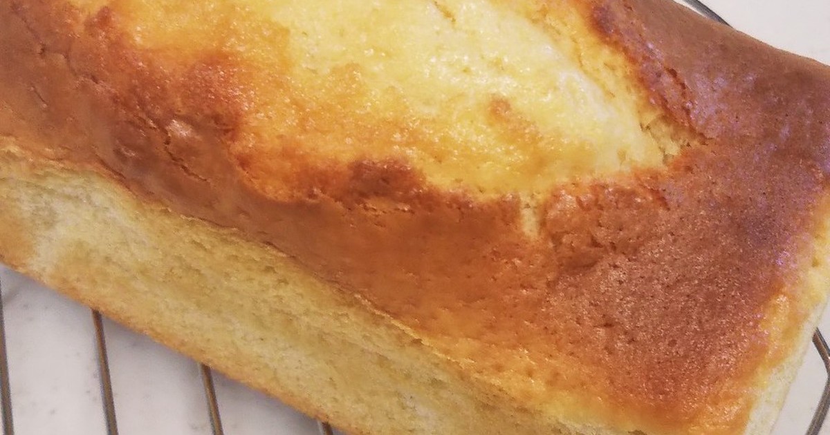 生クリームで軽くてふわふわパウンドケーキ レシピ 作り方 By 4児男子母さんの台所 クックパッド 簡単おいしいみんなのレシピが360万品