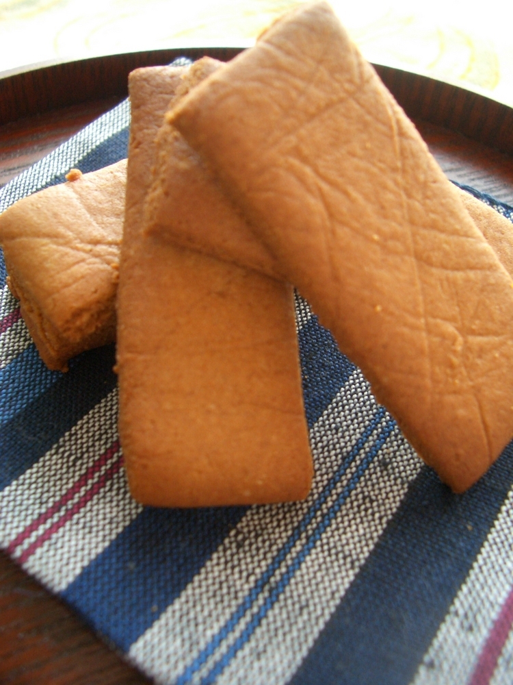 簡単！米粉でノンオイル☆八つ橋風クッキーの画像