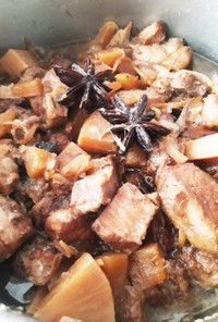 ルーロー飯風⭐豚の角煮