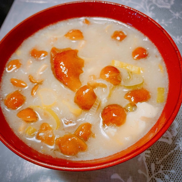余った蕎麦湯で とろとろお味噌汁 レシピ 作り方 By Tsuru10 クックパッド 簡単おいしいみんなのレシピが354万品