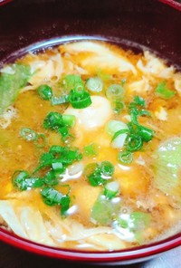 豚汁☆味噌ラーメン　スープ濃口
