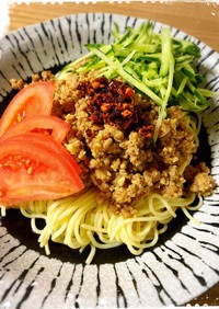 【ダイエット飯】糖質ゼロ麺でジャジャ麺風