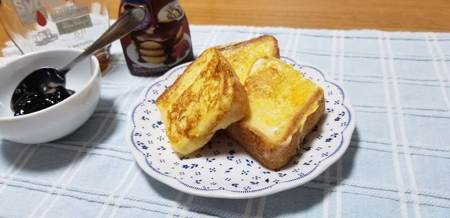朝食に☆簡単フレンチトーストの画像