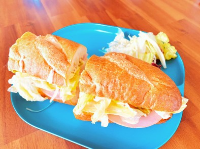 パリジャンサンド☆簡単☆サンドイッチの写真