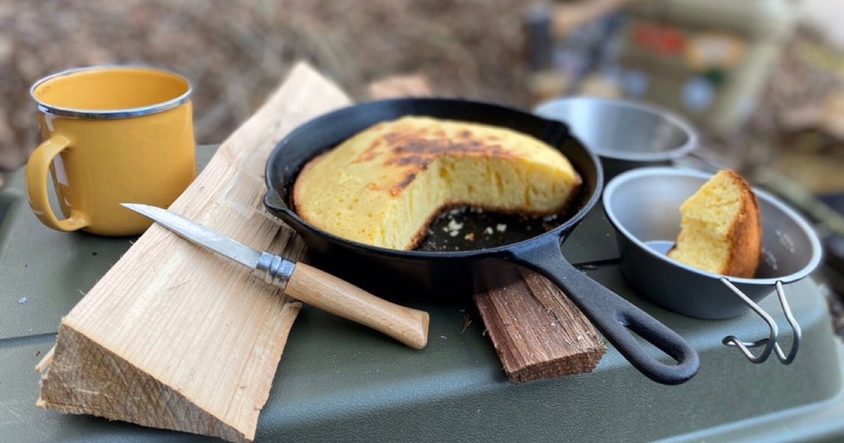 キャンプ飯 ぐりとぐら のカステラ レシピ 作り方 By Lynn クックパッド