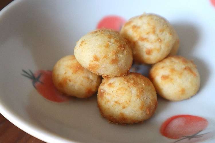 さくほろ きな粉スノーボールクッキー レシピ 作り方 By 505mom クックパッド