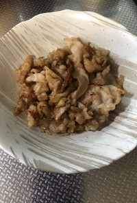 豚肉マヨ醤油焼