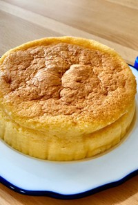 ほわしゅわ☆食感のスフレチーズケーキ