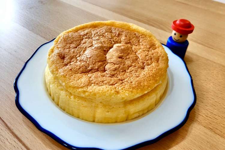 ほわしゅわ 食感のスフレチーズケーキ レシピ 作り方 By じんのおとちゃん クックパッド
