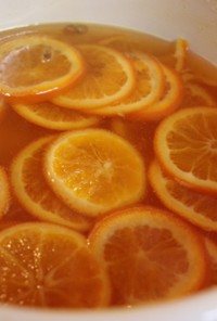酸味の強いオレンジ用のコンフィ
