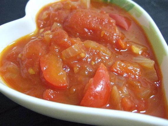 自家製レッドサルサのレシピ