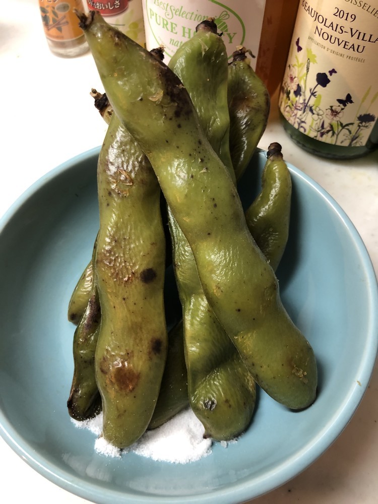 旬で食べたい。春の鹿児島産の空豆の画像