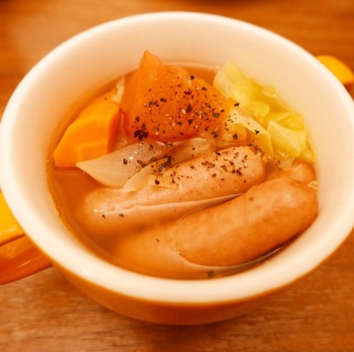 ポトフ風野菜スープの写真