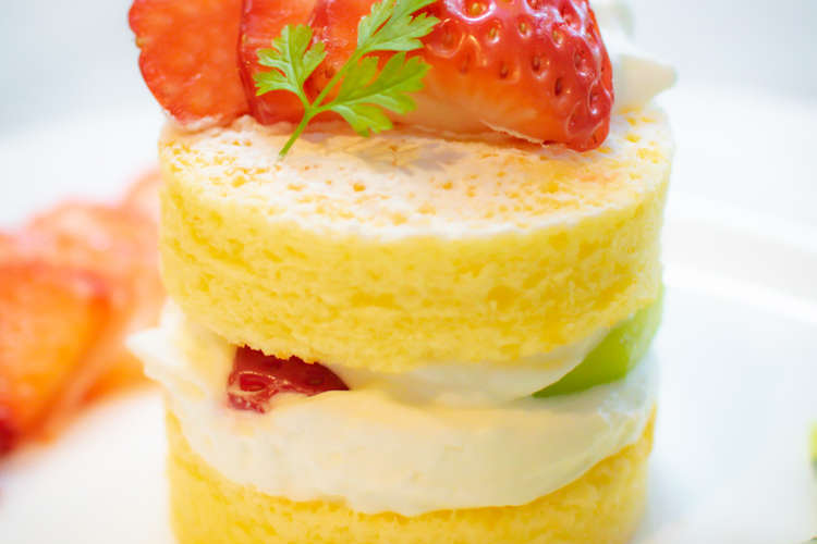 共立て簡単 おしゃれなミニショートケーキ レシピ 作り方 By 栄養士かんたん食堂 クックパッド 簡単おいしいみんなのレシピが373万品