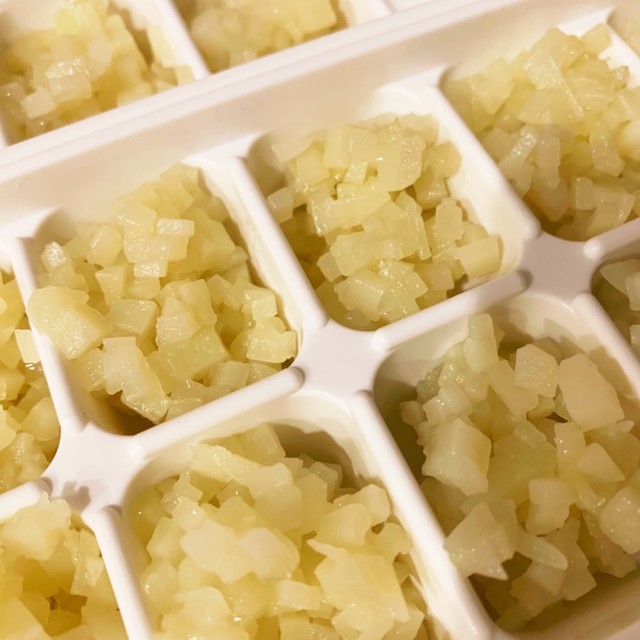 離乳食 中期 レンジで角切りじゃがいも レシピ 作り方 By みいちゃン クックパッド 簡単おいしいみんなのレシピが360万品 離乳食 中期 レンジで角切りじゃがいも レシピ 作り方 By みいちゃン クックパッド 簡単おいしいみんなのレシピが360万品