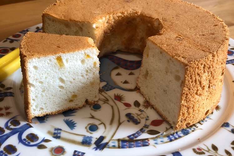 レモンピール入り エンゼルフードケーキ レシピ 作り方 By はらださの クックパッド 簡単おいしいみんなのレシピが352万品